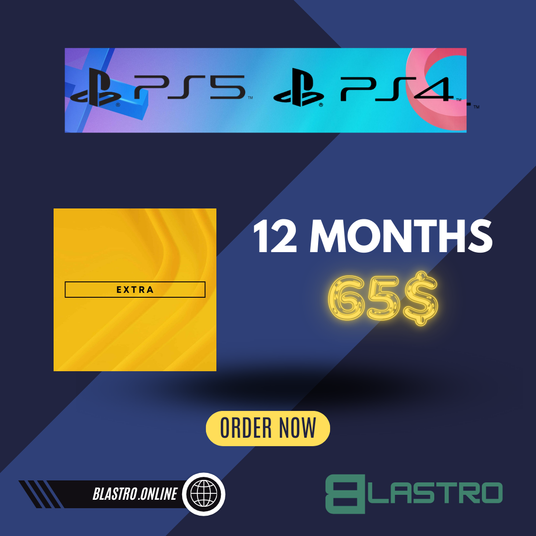 PlayStation Plus Extra 12 Months Subscription