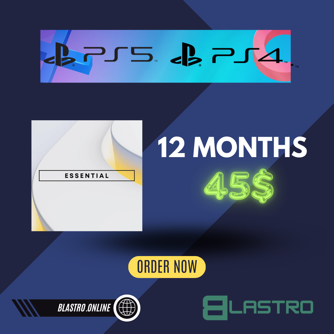 PlayStation Plus Essential 12 Months Subscription